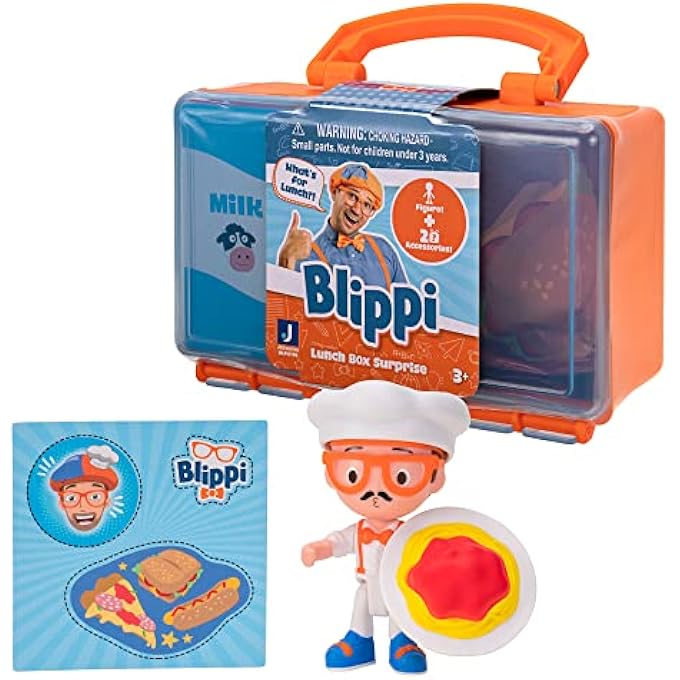 Blippi DELUXE FIGURE LUNCH BLIND BOX ORANGE, MULTICOLOR, BLP0103_BLP0114 - Image 2
